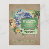 Dag van de Aarde 🌱 Briefkaart (Voorkant)