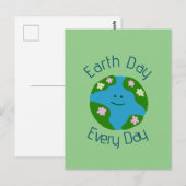 Dag van de Aarde Briefkaart (Voorkant / Achterkant)