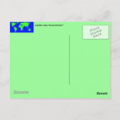 Dag van de Aarde Briefkaart (Achterkant)