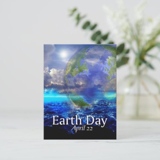 Dag van de Aarde Briefkaart (Staand voorkant)