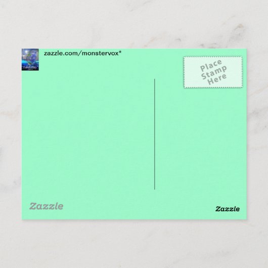 Dag van de Aarde Briefkaart (Achterkant)