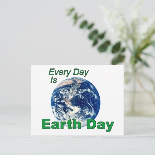 Dag van de Aarde Briefkaart (Staand voorkant)