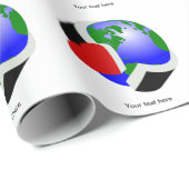 Dag van de Aarde Cadeaupapier (Rol Hoek)