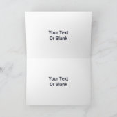 Dag van de Aarde - Carbon Footprints Bedankkaart (Binnen)