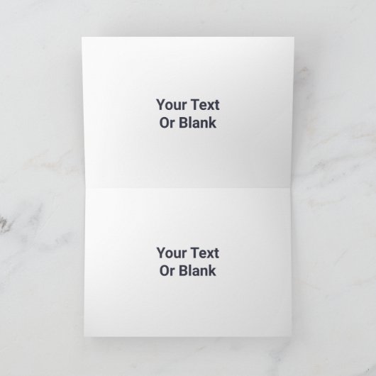 Dag van de Aarde - Carbon Footprints Bedankkaart (Binnen)