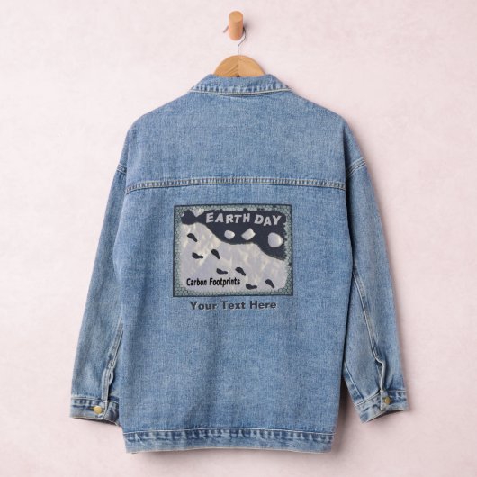 Dag van de Aarde - Carbon Footprints Denim Jacket (Hangar)