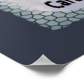 Dag van de Aarde - Carbon Footprints Poster (Hoek)