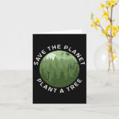 Dag van de Aarde Dag van de Aarde sparen het Plant Kaart (Gele Bloem)