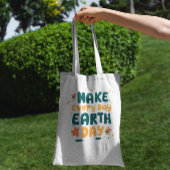 Dag van de Aarde Dagelijkse Canvas tas
