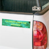Dag van de Aarde Dagelijkse Rustige Reflecties Bumpersticker (Op Truck)