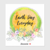 Dag van de Aarde, Dagelijkse Sticker (Vel)