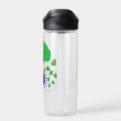Dag van de Aarde Dagelijkse Waterflacon Waterfles (Achterkant)