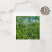 Dag van de Aarde: De Groene Golf Notitiekaartje (Voorkant / Achterkant in situ)