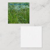 Dag van de Aarde: De Groene Golf Notitiekaartje (Voorkant / Achterkant)