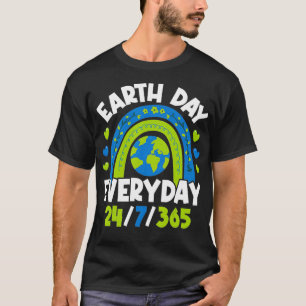 Dag van de Aarde Elke dag 247365 Leerkrachten 2022 T-shirt