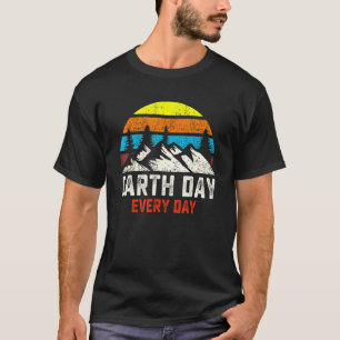 Dag van de Aarde Elke dag 53ste Jubileum Planet Te T-shirt