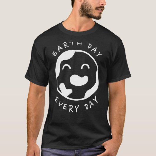 Dag van de Aarde elke dag Aarde Aarde Aarde Aarde T-shirt (Voorkant)