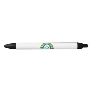 Dag van de Aarde Elke dag Bescherm onze planeet Zwarte Inkt Pen