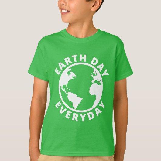 Dag van de Aarde Elke dag - Dag van de Aarde 2022 T-shirt (Voorkant)