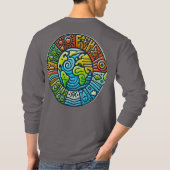 Dag van de Aarde elke dag elke manier Mannen T-shirt (Achterkant)