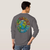 Dag van de Aarde elke dag elke manier Mannen T-shirt (Achterkant volledig)