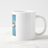 dag van de aarde elke dag , ga groene , elegante k grote koffiekop (Rechts)