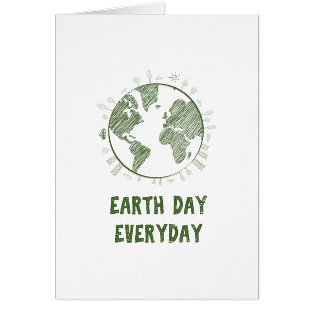 Dag van de Aarde Elke dag Liefde voor de planeet (Voorkant)
