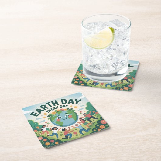 Dag van de Aarde Elke Dag Onderzetter Set (Insitu)
