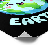 Dag van de Aarde Elke Dag Planeet Milieu Dag van d Poster (Hoek)