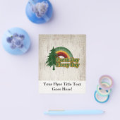 Dag van de Aarde elke dag, Regenboog van de Retro Flyer (Enkel)