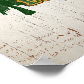 Dag van de Aarde elke dag, Regenboog van de Retro Poster (Hoek)