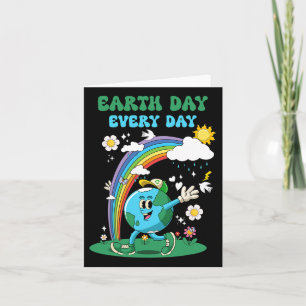 Dag van de Aarde Elke Dag Regenboog Wereldbol Flow Kaart