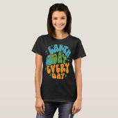 Dag van de Aarde Elke dag Retro Groovy 53rd Annive T-shirt (Voorkant volledig)
