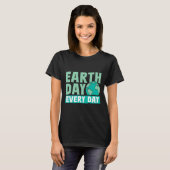 Dag van de Aarde elke dag Save Natuur Conservation T-shirt (Voorkant volledig)