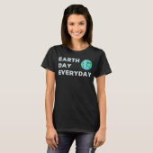 Dag van de Aarde Elke dag Schone Dag van de Aarde T-shirt (Voorkant volledig)