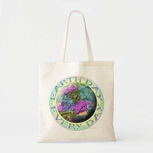 Dag van de Aarde elke dag! Tote Bag (Voorkant)
