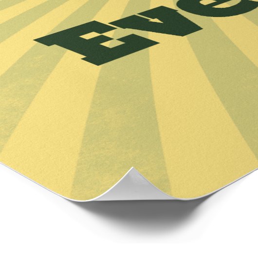 Dag van de aarde elke dag vieren poster (Hoek)