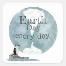 Dag van de Aarde Elke dag Wereldbol Pinguïn
