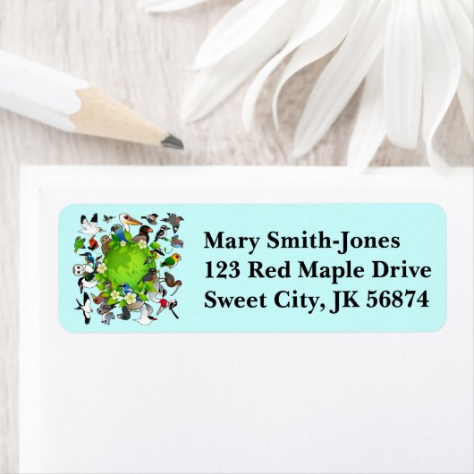 Dag van de Aarde Etiket (Insitu)