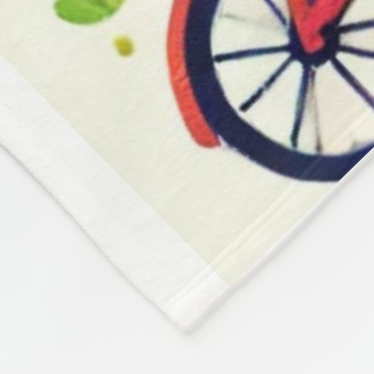 Dag van de Aarde Fleece Deken (Hoek)