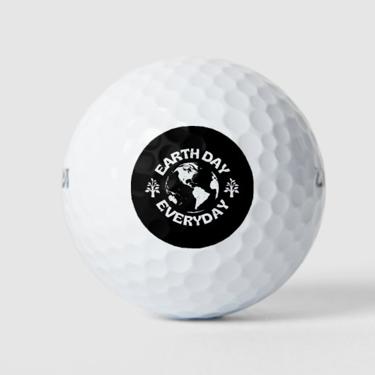 Dag van de Aarde Golfballen (Voorkant)