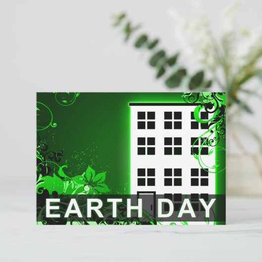 Dag van de Aarde: Hi-Fi-gebouw Kaart (Staand voorkant)