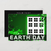 Dag van de Aarde: Hi-Fi-gebouw Kaart (Voorkant / Achterkant)