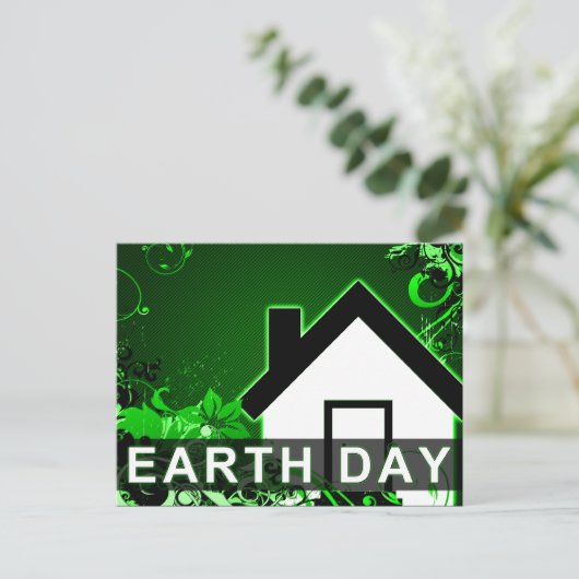 dag van de aarde : hifi - thuis briefkaart (Staand voorkant)