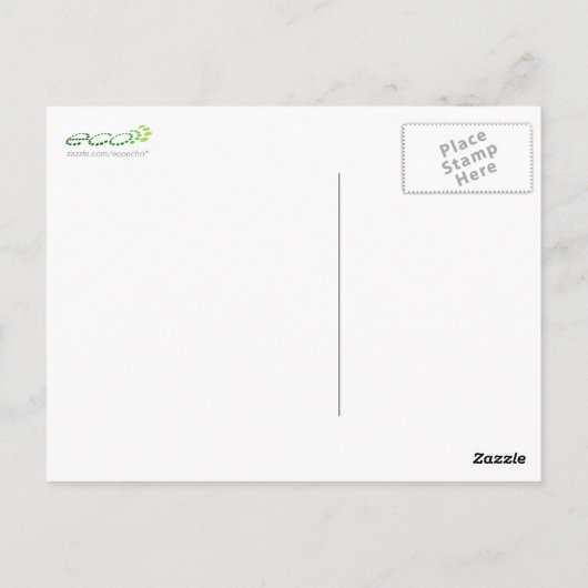 dag van de aarde : hifi - thuis briefkaart (Achterkant)