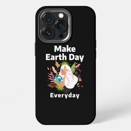 Dag van de Aarde iPhone Hoesje (Achterkant)