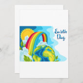 Dag van de Aarde Kaart (Voorkant / Achterkant)