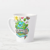 Dag van de Aarde Latte Mok (Linkerhoek)