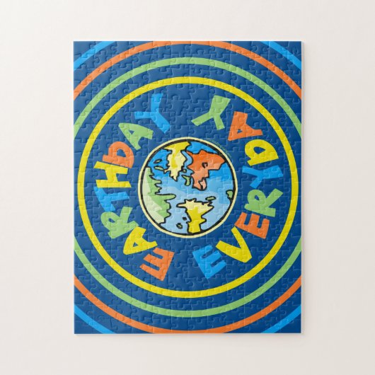Dag van de Aarde Legpuzzel (Verticaal)