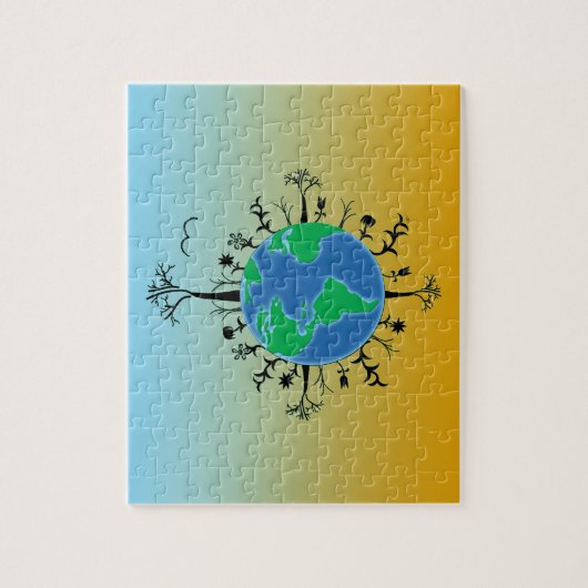 Dag van de Aarde Legpuzzel (Verticaal)